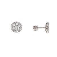 Pendientes Golay Mujer CERCHIO DI LUCE in Oro blanco Diamante 0.88 Ct OPV003DI3 0.88 F SI - OPV003DI3 0.88 F SI